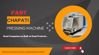 Ceramic Coating |Chapati Pressing Machine | Fast Food Machinery | Tortilla Maker | Export Quality.