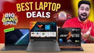Best Laptop Deals and Suggestions ⚡Flipkart Big Bang Diwali & Amazon Great Indian Festival 📢😍