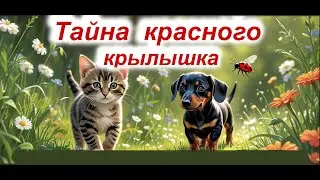 Тайна красного крылышка: кого спасли Дружок и Васечка? Сказки про щенка и котёнка #dog #cat #cats