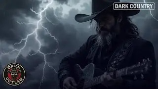 I'LL NEVER KNEEL - Dark Country Music - Dark Outlaw Country Songs (LYRIC VIDEO)
