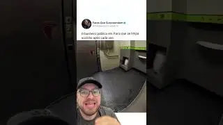 Banheiro que se limpa sozinho