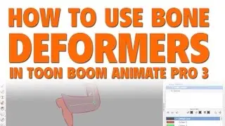 Toon Boom Animate Pro 3: Деформаторы костей