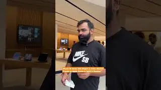iPhone 16 Launch Day in India: Fans Line Up Early at Apple Stores #iphone16 #shorts #shortvideo