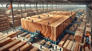 Extreme Dangerous Fastest Big Chainsaw Cutting Tree Machines, Wood Sawing Machine Works Full