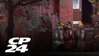 Two people sent to hospital after large house fire breaks out in Mississauga