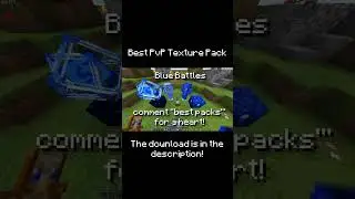 Best PvP Texture Pack 1.21+ (Blue Battles) #donutsmp #cpvp #pvp #texturepack #texturepvp #crystalpvp