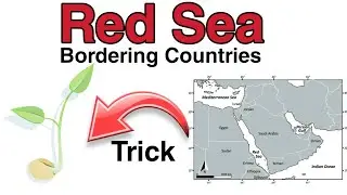 Trick To Remember Bordering Countries Of Red Sea #Redsea #trick #cds12025 @vista15660