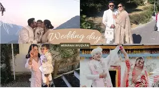 Day 5#finally shaadi ho gai 🎉🎊||triyuginarayan Mandir 👰🤩#tanya,s vlogs 🎥#wedding #Amankimuskan