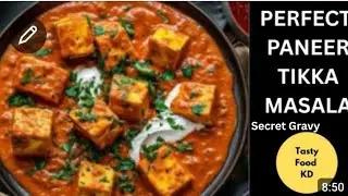 PANEER TIKKA MASALA RECIPE WITHOUT OVEN |Restaurant Style Paneer Tikka Masala Recipe 