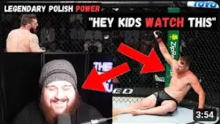 MMA GURU Laughs at Sam Alvey getting DESTROYED by Michal Oleksiejczuk