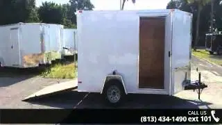 Enclosed trailers For SALE!  New 7x10 Single Axle trailer...