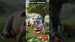 Cow's Journey #storyteller #viral #youtubeshorts #fun #entertainment #journey