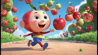 Bobo Bear Juggles Apples | Fun Counting and Fruit Song for Kids | Learn Numbers with Bobo