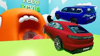 Cars VS Mystery DOORS Sports Car Challenge #10 BeamNG Drive