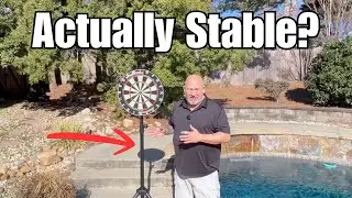 Is This Dartboard Stand Actually Stable?