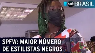 Maior evento de moda do pa&iacute;s traz recorde de estilistas negros | SBT Brasil (24/06/21)