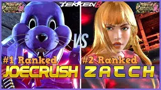T8 ▰ JOECRUSH (#1 Ranked Jack-8) Vs ZATCH (#2 Ranked Asuka) ▰ Tekken 8 High Level Gameplay