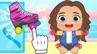 BEBE LILY Se transforma en la patinadora Soy Luna | Dibujos animados educativos para niños y niñas