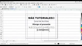 Crear un diploma utilizando CorelDraw