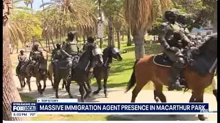 LA Mayor, Border Patrol clash over Trump-led ICE raids