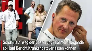 Schumi auf Weg der Besserung? Formel-1-Legende soll laut Bericht Krankenbett verlassen k&ouml;nnen
