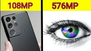 Camera vs Eyes। How much an eye has megapixels