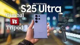 Epic Filmmaking with the GALAXY S25 ULTRA and Hoham M6 Gimbal!