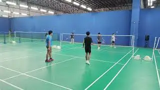 Sunday Badminton Doubles Queueing in SM Downtown Antipolo 
