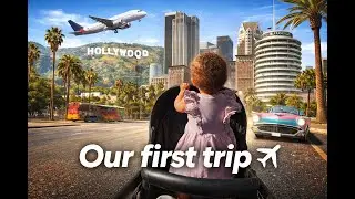 Flying Alone with My 10 Month Old to LA