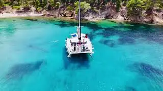 7hour Catamaran Bachelor Cruise in Halkidiki