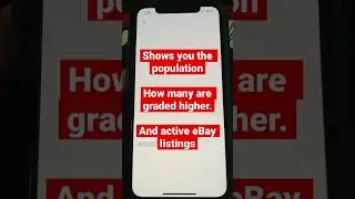 PSA app gives you free scans of your card. Great Feature for listing/posting on different platforms