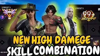 HIGH DAMAGE AFTER UPDATE COMBINATION 😱 |Best Character Skill 