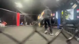 My first boxing match