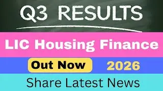 Lic Q3 Results 2026 | Lic Housing Finance Share Latest News | Lic Results Today 