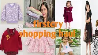 Firstcry winter shopping haul 2-3year baby shopping haul # My little world