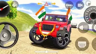 😈  Rad Mini Thar Beast Full Power 4x4 Offroad 🚙 | Dollar Song | 3D Thar Simulator Gameplay