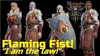 Flaming Fist Mercenary NPC Stats and Abilities - Baldur's Gate 3 Early Access Patch 4
