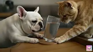 I like to help out my human from this naughty cat #funny #dog #cat #goodvibes