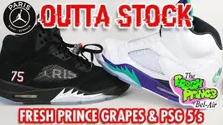 Jordan 5: FRESH Prince & Paris St Germain