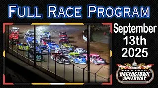 9-13-2025 Hagerstown Speedway Full Race Program