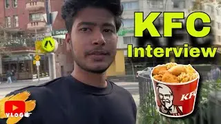 KFC job interview ma pass vaiyo 😁.KFC ma kam paiyo 🤑