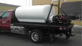 Tree Skid Sprayer  - 1,000 Gallon - Mechanical Agitation - Truck Mount - River Bend Industries