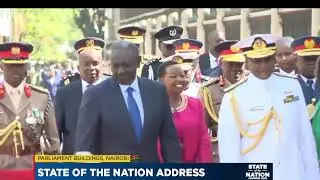 State of the Nation Address Parliament Buildings Nairobi Kenya by President William Ruto