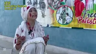 Free Palestine | Gaza | Al Aqsa | Boycott Israel's Products | ICE Schooling System Landhi 4