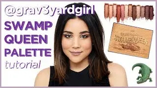 @grav3yardgirl SWAMP QUEEN palette tutorial with Maria