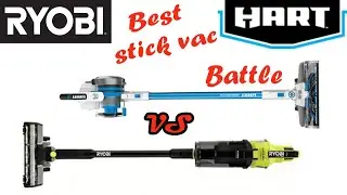 RYOBI vs HART Stick vacuum (something is wrong)