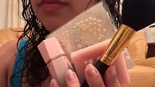 ASMR doing your makeup in 1 minute 