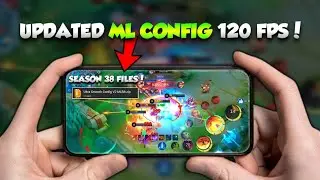 ❗ОБНОВЛЕНА конфигурация Ultra Smooth 60FPS - 120FPS в Mobile Legends | Исправление задержек и пад...