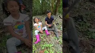 Llevé a mi sobrina a conocer la laguna de las tortugas y caimán, y le encantó muchísimo