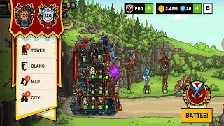 TOWERLANDS LV 120 VS BOSS WAVE LEVEL 120 BATTLE - LITTLE BUG
